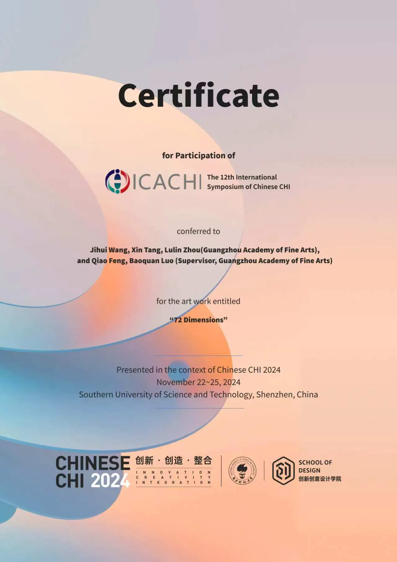 Chinese CHI