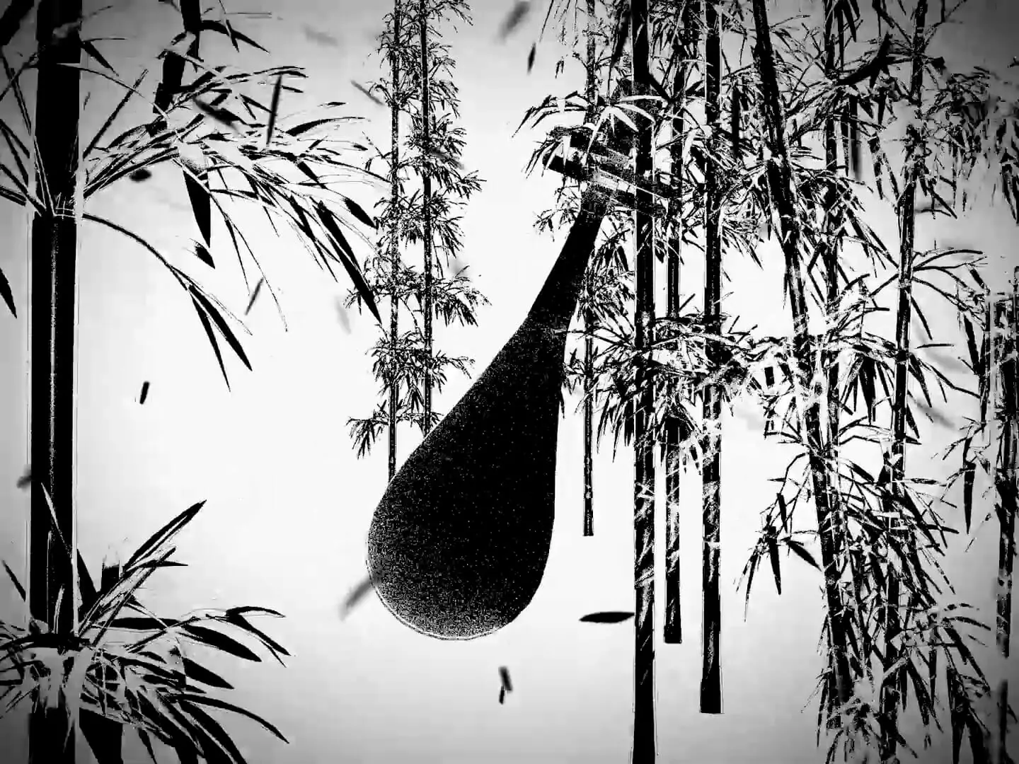 唐宋文人水墨场景