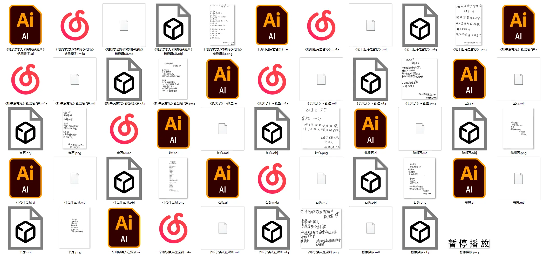 数字资产文件